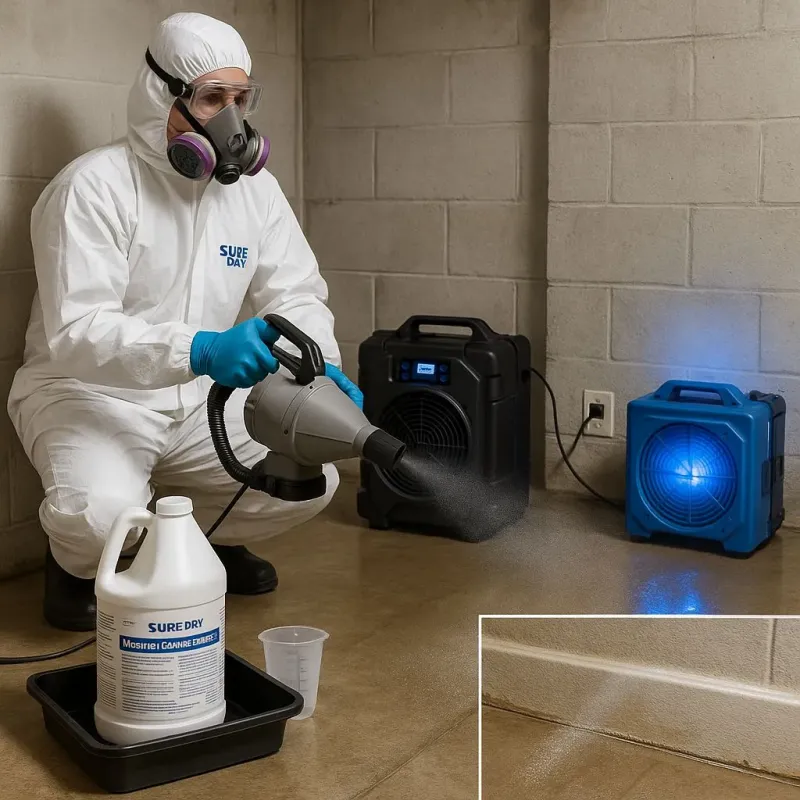 Sanitization and Odor Removal process in Hermitage, PA