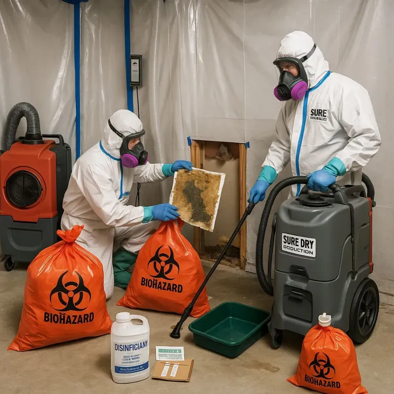 Contaminated Water Handling Protocols process in Hermitage, PA